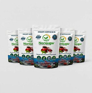Kit 5 Refis NonSugar Stand Up Pouch 20g