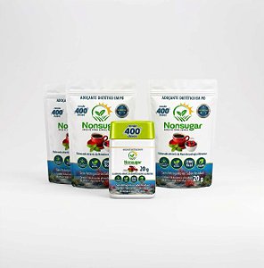 NonSugar Pote 20g + 3 Refis 20g
