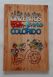 Quadro Pallet "Sonho Colorido"