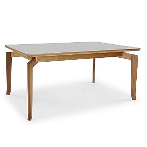 Mesa Dallin 6 a 8 Lugares - Com vidro