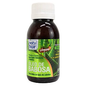 Óleo de Babosa para cabelos (NatuHair) - 60mL