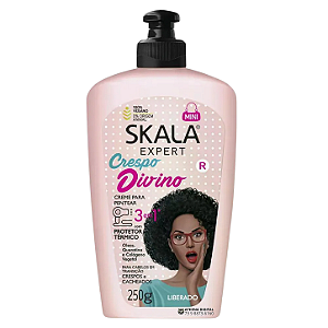 Creme Para Pentear "Crespo Divino" 3 em 1 (Skala) - 250g