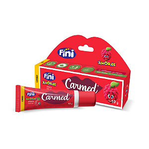 Carmed Hidratante Labial com cor "Amora" Fini Amoras (Cimed) - 10g