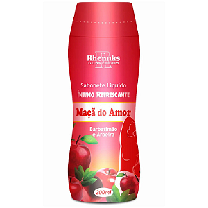 Sabonete Íntimo Refrescante "Maçã do Amor" (Rhenuks) - 200mL