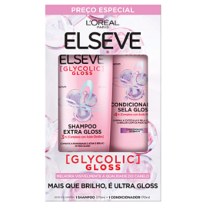 Shampoo 375mL + Condicionador 170mL Elseve