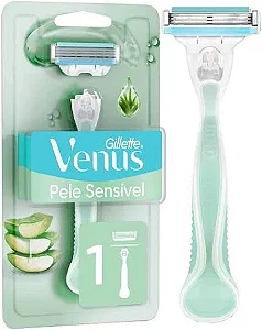 Gillette Vênus Pele Sensível - Aparelho de Barbear Descartável