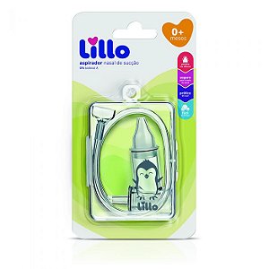 Aspirador Nasal De Sucção Lillo 0+ Meses Com Estojo