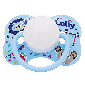 Chupeta Borboleta Zoo Bico Ortodôntico Lolly Nenny