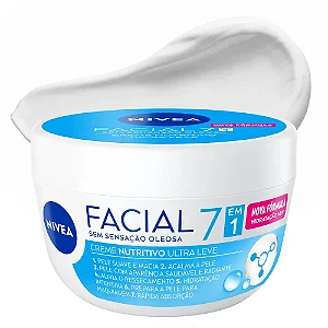 Creme Facial Nutritivo Ultraleve Nivea 7 em 1 - 100g