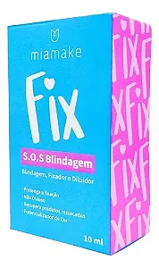 Fix S.O.S Blindagem, Fixador E Diluidor de Maquiagem Mia Make - 10mL