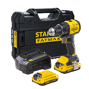 PARAFUSADEIRA / FURADEIRA 1/2" (13MM) 20V MAX* BRUSHLESS + 2 BATERIAS + CARREGADOR + MALETA PROSTACK - SBD714D2T-BR