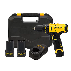 PARAFUSADEIRA /FURADEIRA IMPACTO 3/8" 10MM  - STANLEY - SCH10D2K-BR