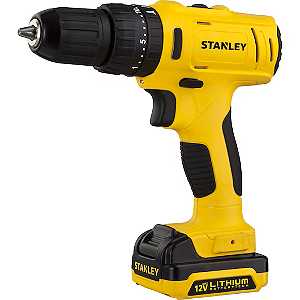 PARAFAFUSADEIRA/FURADEIRA IMPACTO 12V C/2 BATERIAS+MALETA - STANLEY - SCH121S2K-BR