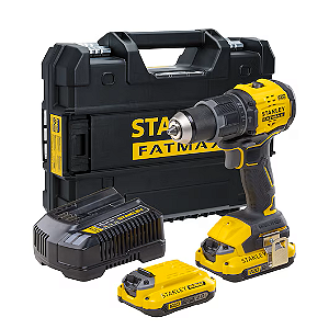PARAFUSADEIRA FURADEIRA IMPACTO 1/2" (13MM) 20V MAX* BRUSH - STANLEY - SBD716D2T-BR