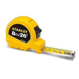 TRENA BASICA COM 8 METROS COM FREIO MANUAL - STANLEY - STHT33994-840