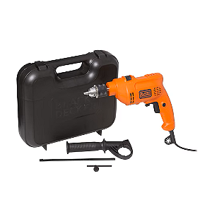 FURADEIRA IMPACTO 1/2" 5 60W VVR - TM555KB2 - BLACK & DECKER