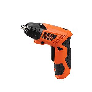PARAFUSADEIRA A BATERIA 4.8V BIVOLT COM LED E 16 ACESSORIOS - KC4815B-BR - BLACK & DECKER