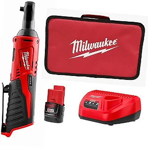 CHAVE CATRACA A 1/4" - 12V -  2456-159N -  MILWAUKEE