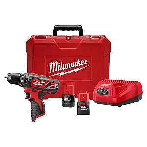 PARAFUSADEIRA FURADEIRA IMPACTO  3/8" - 12V -  2408-259 -  MILWAUKEE