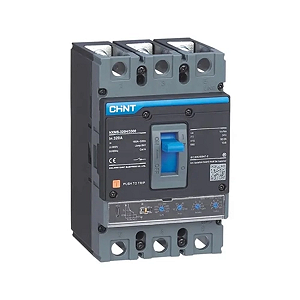 DISJUNTOR TRIPOLAR LSI  CAIXA MOLDADA NXMS-400F/3300 400A  ICU 220V 75KA  ICU 380V 50KA AJUSTÁVEL 0,7 X IN - CHINT