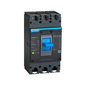 DISJUNTOR EM CAIXA MOLDADA NXM-630S/3300 500A ICU 220V 75KA  ICU 380V 50KA - CHINT