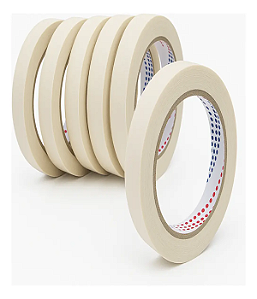 FITA ADESIVA CREPE 12MMX50M - 202 -TECTAPE