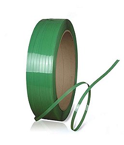 FITA DE ARQUEAR PET VERDE 13kg, 16mm, 900 Metros - PETROPLAST
