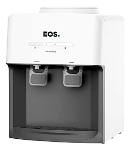 BEBEDOURO DE MESA PARA GARRAFÃO EOS MINERALLE ELETRONICO BRANCO - EBE03B Bivolt - EOS
