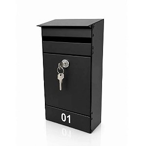 DEPOT GENEBRA - CAIXA DE CORREIO ULTRA-SLIM COM ABERTURA FRONTAL