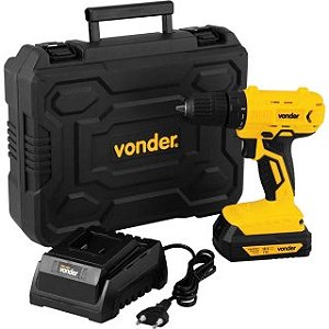 PARAFUSADEIRA FURADEIRA A BATERIA, 18 V, COM BATERIA E COM CARREGADOR, IPFV 1852 - 6004185200 - VONDER