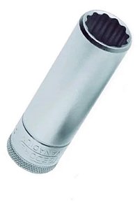 SOQUETE SEXTAVADO LG E= 1/2" ACRV 14MM X82MM 19L-14MM - GEDORE