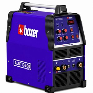 ALUTIG200ACDC TIG 200A AC/DC 110/220V BOXER - 3005010 - BOXER
