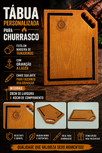 Tábua para churrasco