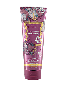 Strawberry snowflakes hidratante corporal bath body works 226g