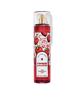 Strawberry pound cake body splash bath body works 236ml