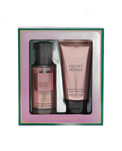 Kit velvet petals mini splash 75ml e mini hidratante 75ml Victoria’s Secret
