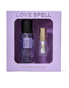 Kit love spell mini splash 75ml e gloss victoria's secret