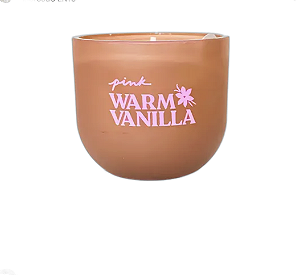 Vela aromática warm vanilla pink victoria's secret