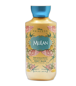 Mulan sabonete em gel de banho bath & body works 295 ml