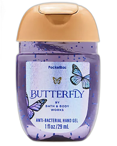 Anti bacterial Hand gel Bath & Body Works Butterfly 29 ml