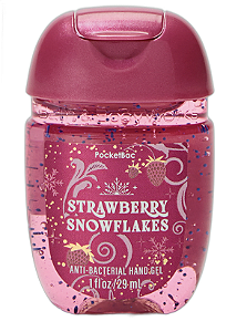 Anti bacterial Hand gel Bath & Body Works Strawberry Snowflakes 29 ml