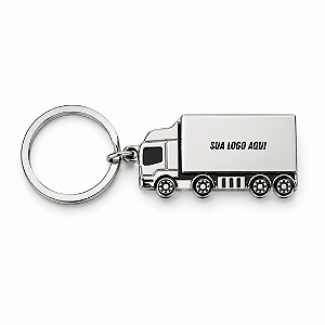 Chaveiro em Metal Caminhão