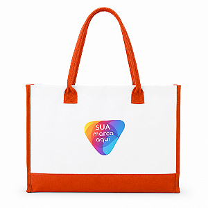 Ecobag Sacola de Lona Colors