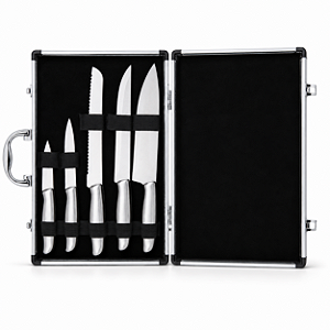 Kit Facas 5 Peças Maleta