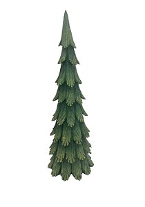 Árvore Decorativa de Resina Verde 41 cm