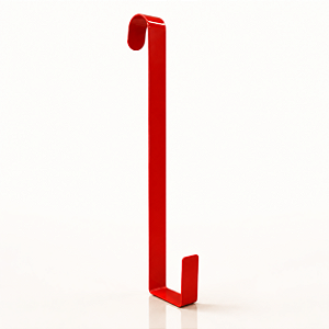 Suporte para Guirlanda Vermelho em Metal 29,5 cm