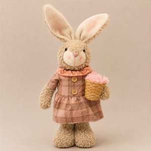Coelha de Páscoa em Pelúcia – 48 x 17 cm