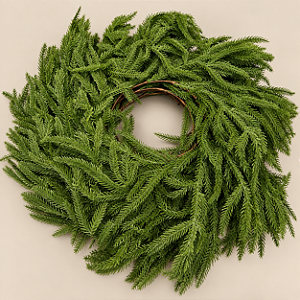 Festão Verde Toque Real 180 cm Ultra Realista