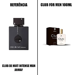 Bortoletto - Fragrância Club for men 100ml
