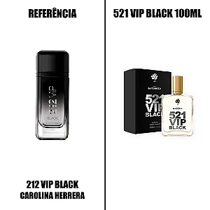 Bortoletto - Fragrância 521 Vip Black 100ml